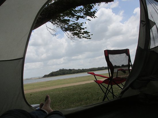 Camping by Kandalama Lake at Galpothuyaya Eco Lodge